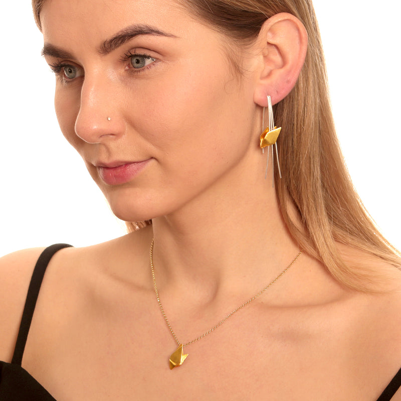 Leaf Earrings Ι