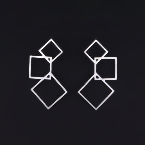 Three Cubes Earrings
